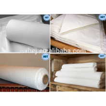 20s 120TC 60*60 100% cotton white fabric for bed sheet set